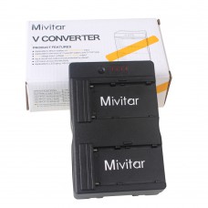 Mivitar NP-F Battery to V-Mount Battery Converter Adapter 